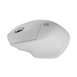 Mysz bezprzewodowa Siskin 2 1600 DPI Bluetooth 5.0 + 2.4GHz, biała