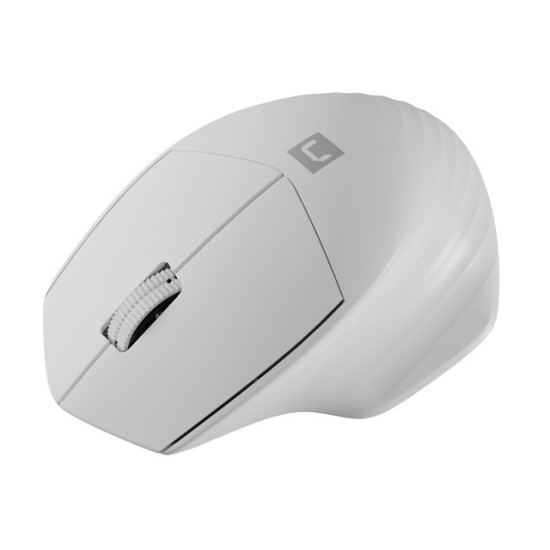 Mysz bezprzewodowa Siskin 2 1600 DPI Bluetooth 5.0 + 2.4GHz, biała