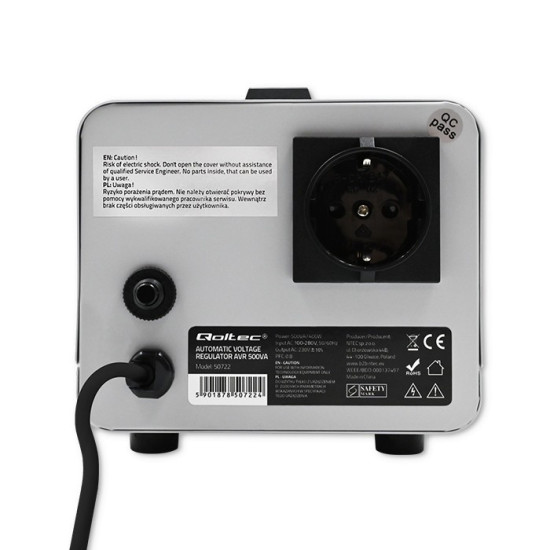 Automatyczny stabilizator napięcia AVR 500VA 