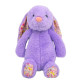 Maskotka Króliczek Michaś fioletowy 25 cm