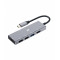 Adapter HUB USB C 7w1 - HDMI, USBx3, PD, SD/TF