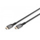 Kabel Premium połączeniowy HDMI 2.1 Ultra HighSpeed 8K60Hz UHD Typ HDMI A/A M/M 2m Czarny 