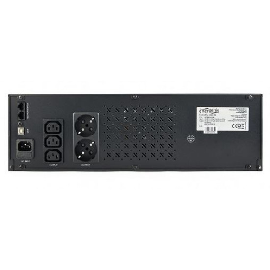 Zasilacz awaryjny UPS 2000VA Line-In 2xC13 2xSchuko USB 