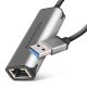 ADE-25R Karta sieciowa 2.5 Gigabit Ethernet, Realtek 8156, USB-A 3.2 Gen 1, automatyczna instalacja, szara ADE-25R Karta sieciowa 2.5 Gigabit Ethernet, Realtek 8156, USB-A 3.2 Gen 1, automatyczna instalacja, szara