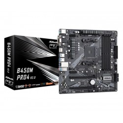 Płyta główna B450M PRO4 R2.0 AM4 4DDR4 HDMI uATX 