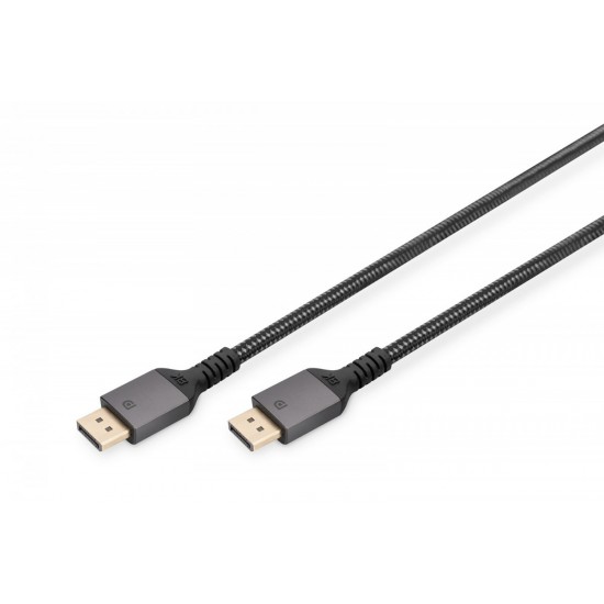 Kabel połączeniowy PREMIUM DisplayPort 8K60Hz UHD DP/DP M/M 1m Czarny 