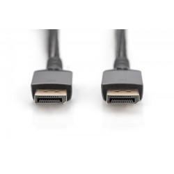 Kabel połączeniowy PREMIUM DisplayPort 8K60Hz UHD DP/DP M/M 2m Czarny