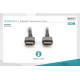 Kabel połączeniowy PREMIUM DisplayPort 8K60Hz UHD DP/DP M/M 3m Czarny