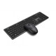 Zestaw bezprzewodowy klawiatura + mysz MAXIM 2,4GHz, zasięg 10m nano odbiornik USB 104 klawisze QWERTY 