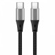 Kabel Typu C  IKUTCB2 2M Czarny