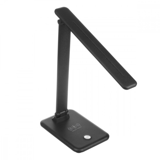 Lampka biurkowa LED 9W z ładowarką Qi MCE616B 