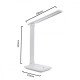 Lampka biurkowa LED 9w z ładowarką Qi MCE616W 