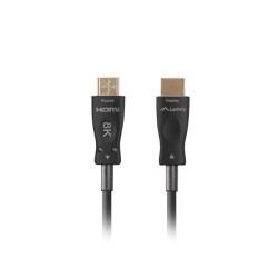 Kabel HDMI M/M v2.1 50M 8K czarny optyczny AOC 