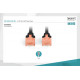 Patch cord U/UTP kat.6 PVC 2m Czarny