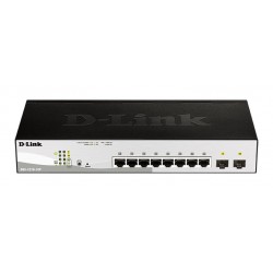Przełącznik DGS-1210-10P Switch 8GE PoE 2SFP 