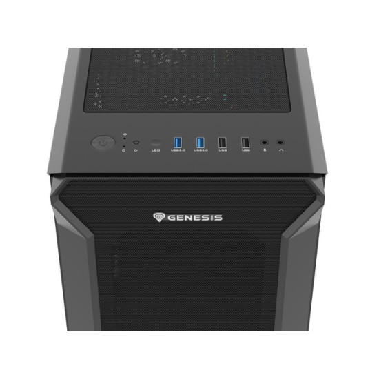 Obudowa Genesis Irid 505F z oknem USB 3.0 