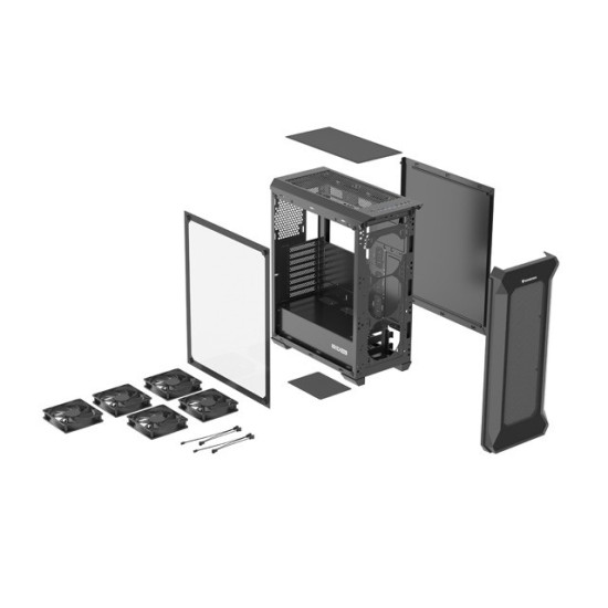 Obudowa Genesis Irid 505F z oknem USB 3.0 
