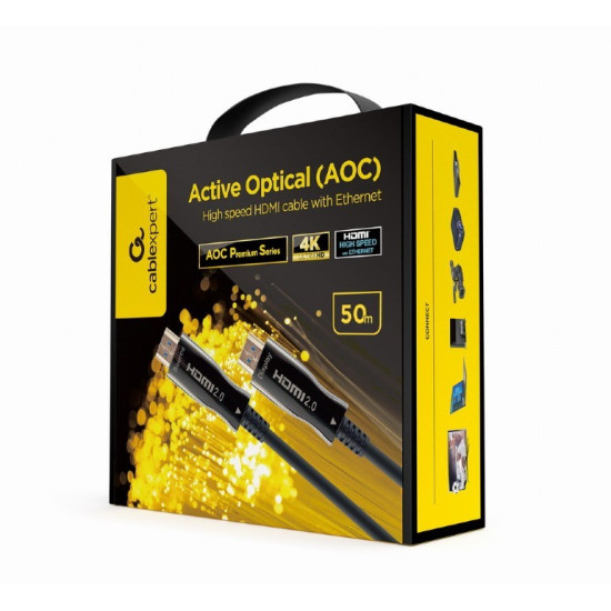 Kabel AOC High Speed HDMI with ethernet premium 50 m
