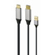 Adapter HDMI do DP 4K M 60Hz USB-A powered