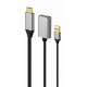 Adapter HDMI do DP 4K 60Hz USB-A powered