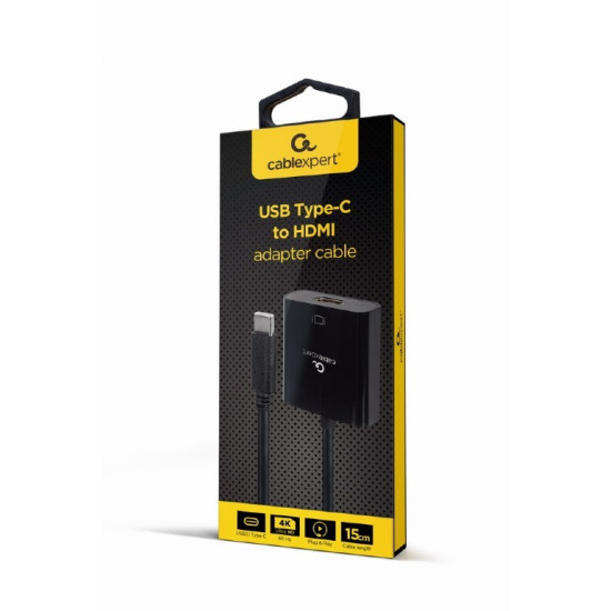 Adapter USB-C do HDMI 4K 60Hz żeński 15 cm
