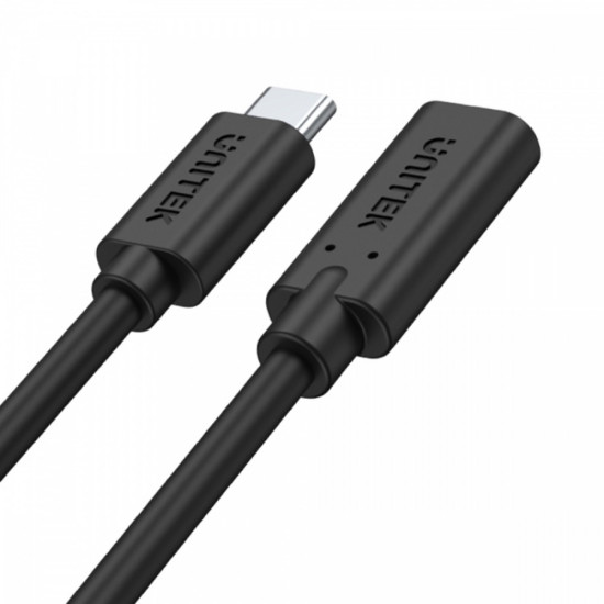 Przedłużacz USB-C 3.1 GEN 2; 4K; PD 100W;M/F; 1,5m; C14086BK-1,5M 