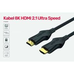 Kabel HDMI 2.1 4K 120Hz ; 8K 60Hz; C11060BK-3M 