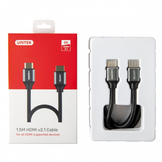 Kabel HDMI M/M 5m; v2.1;8K;120Hz;UHD;C140W 