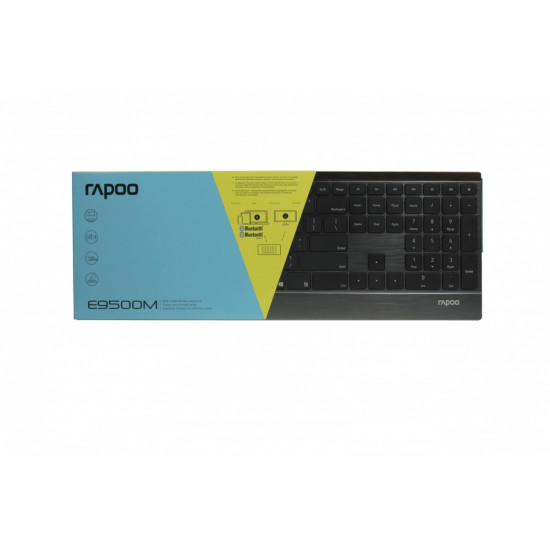 Klawiatura bezprzewodowa Multi-Mode E9500M Czarna 