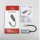 ADE-TRC Karta sieciowa Gigabit Ethernet adapter, USB-C 3.2 Gen 1, instalacja automatyczna, metalowy, tytanowa szarość