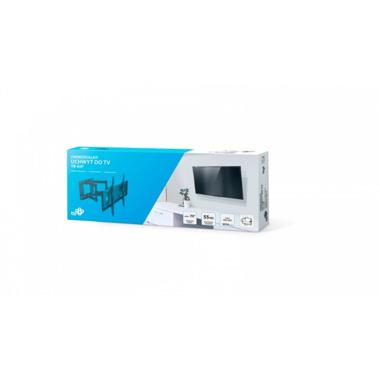 Uchwyt TV TB-63P do telewizora 32-70 cali 55kg max VESA 600x400