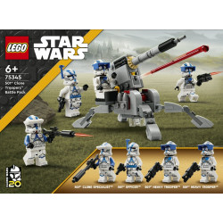 Klocki Star Wars 75345 Zestaw bitewny - żołnierze-klony z 501. legionu