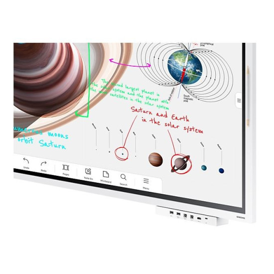 Monitor profesjonalny  WM55B FLIP PRO 55 cali Dotykowy 16h/7 350(cd/m2) 3840x2160 (UHD) Flip App USB-C Wi-Fi/BT 3 lata d2d (LH55WMBWBGCXEN)