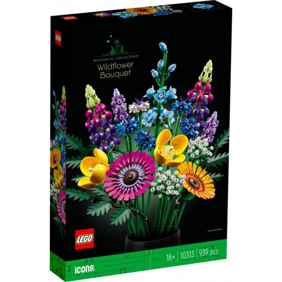Klocki Botanicals 10313 Bukiet z polnych kwiatów