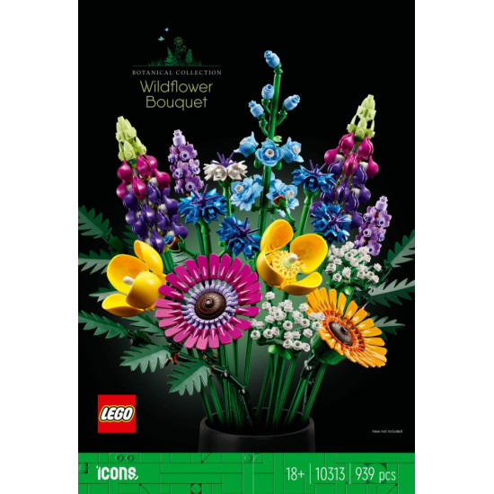 Klocki Botanicals 10313 Bukiet z polnych kwiatów