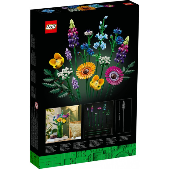 Klocki Botanicals 10313 Bukiet z polnych kwiatów