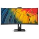 Monitor 34 cale 34B1U5600CH Curved VA HDMI DP USB-C HAS Kamera Głośniki