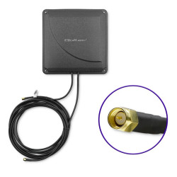 Antena 4G LTE DUAL MIMO booster | 35dBi | 50W | 2xSMA męski 