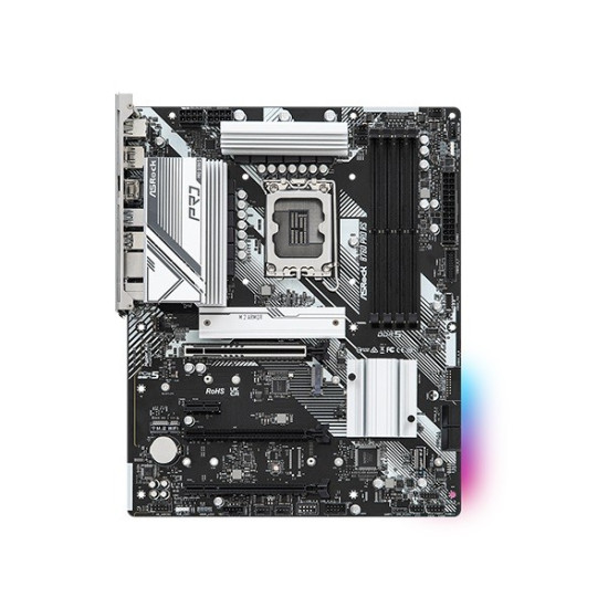 Płyta główna B760 Pro RS s1700 4DDR5 DP/HDMI/eDP M.2 ATX 