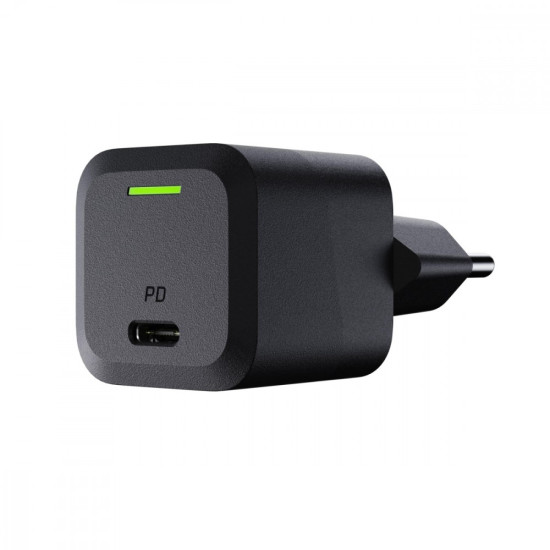 Ładowarka GC PowerGaN 33W PD 3.0 QC 3.0 USB-C czarna 