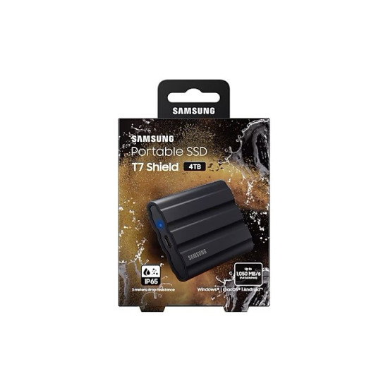 Dysk SSD zewnętrzny Portable SSD T7 Shield czarny USB3.2 