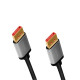 Kabel DisplayPort 8K/60 Hz,DP/M do DP/M aluminiowy 2m 