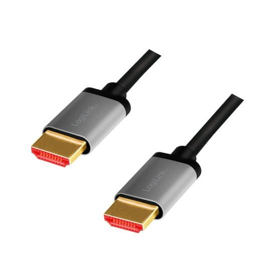Kabel HDMI 2.1 8K/60Hz  Aluminiowy 2m 