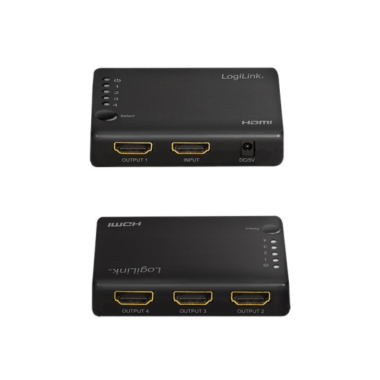 Splitter 4xHDMI 4K, 30Hz 