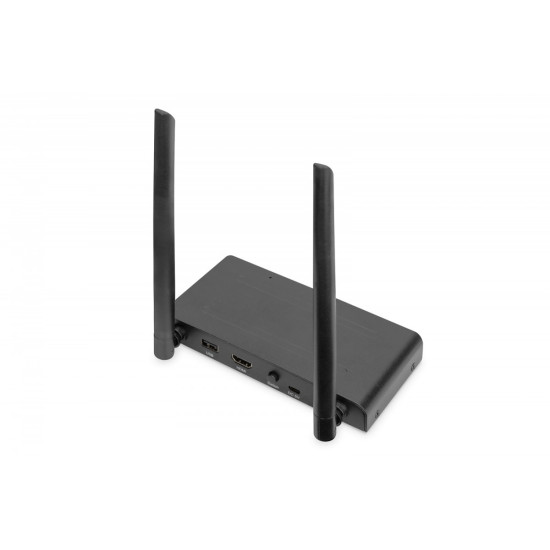Przedłużacz/Extender KVM HDMI+USB bezprzewodowy 200m 1080p FHD 60Hz (zestaw)