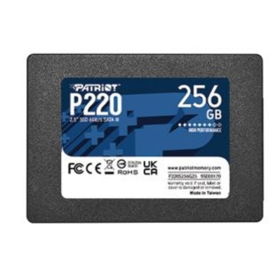 Dysk SSD 256GB P220 550/490 MB/s SATA III 2,5