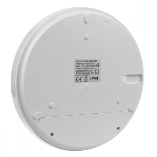 Lampa LED z czujnikiem ruchu MCE357W 