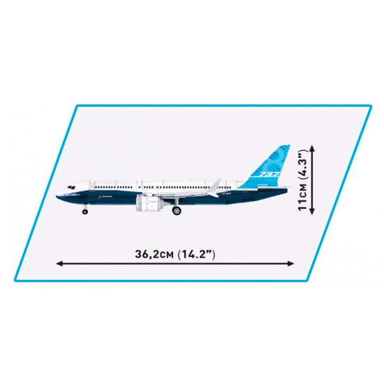 Klocki Boeing 737-8 