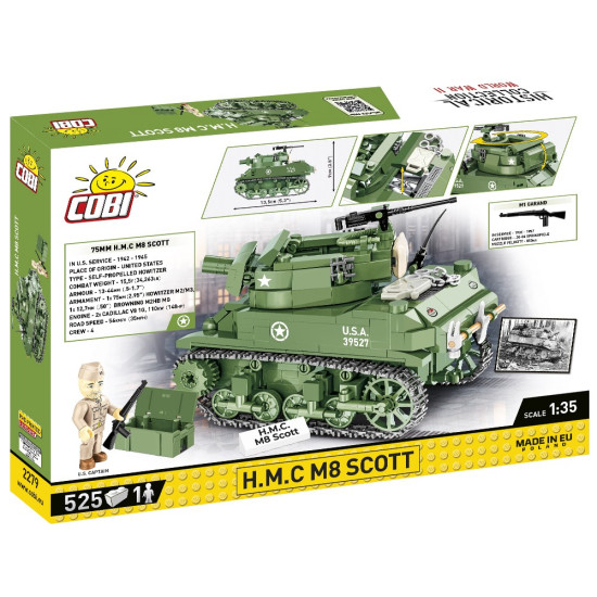 Klocki H.M.C M8 Scott 