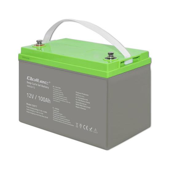 Akumulator żelowy Deep Cycle | 12V | 100Ah 